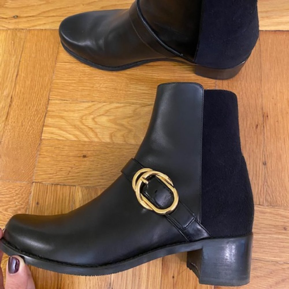 Stuart Weitzman Suzanne Leather Booties